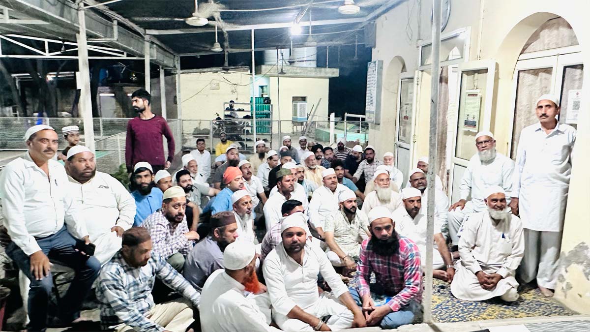 Muslim community will hold a protest dharna outside DC office tomorrow against Waqf Amendment Bill.